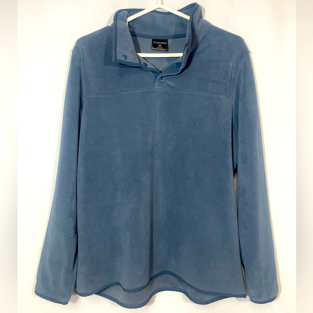 32 Degrees Women’s Blue fleece Pullover Shirt size Large